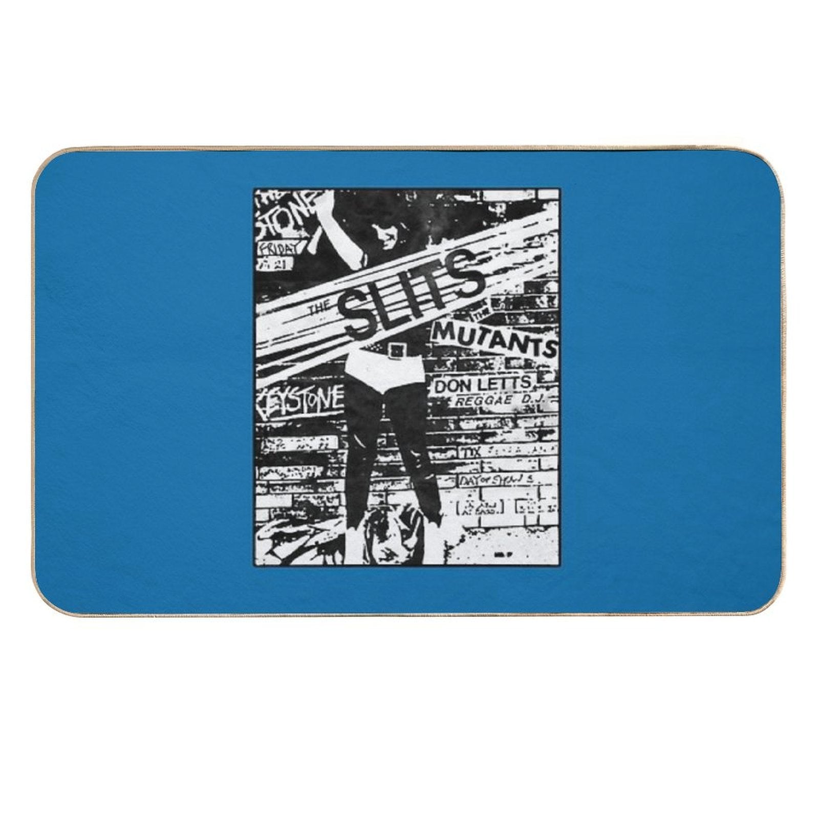 The Slits  Slip-Resistant Bath Mat