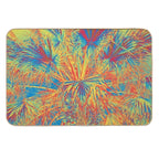 Palm Leaves Abstract  Stain-Proof Bath Mat