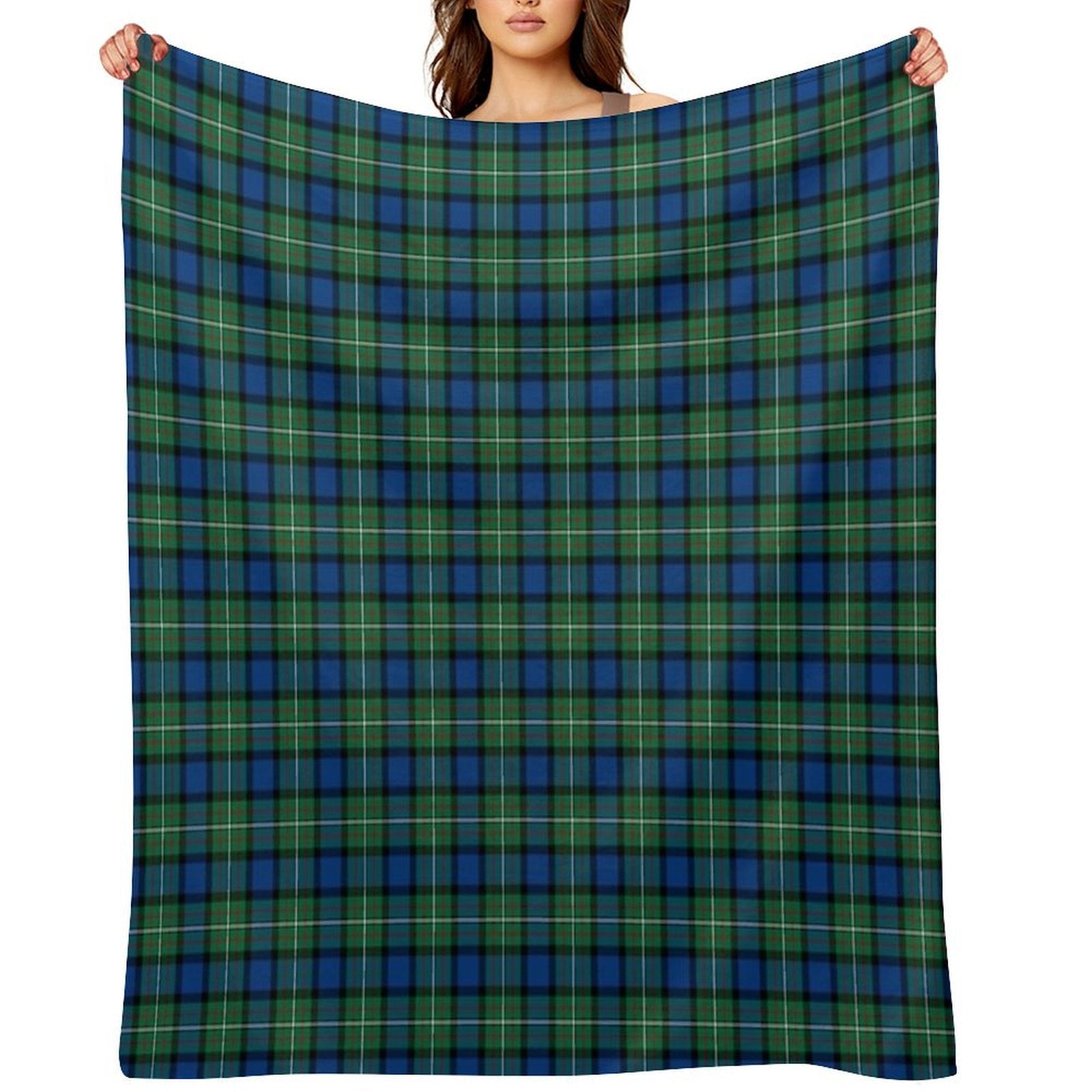 Clan Ferguson Tartan Eco-conscious Throw Blanket