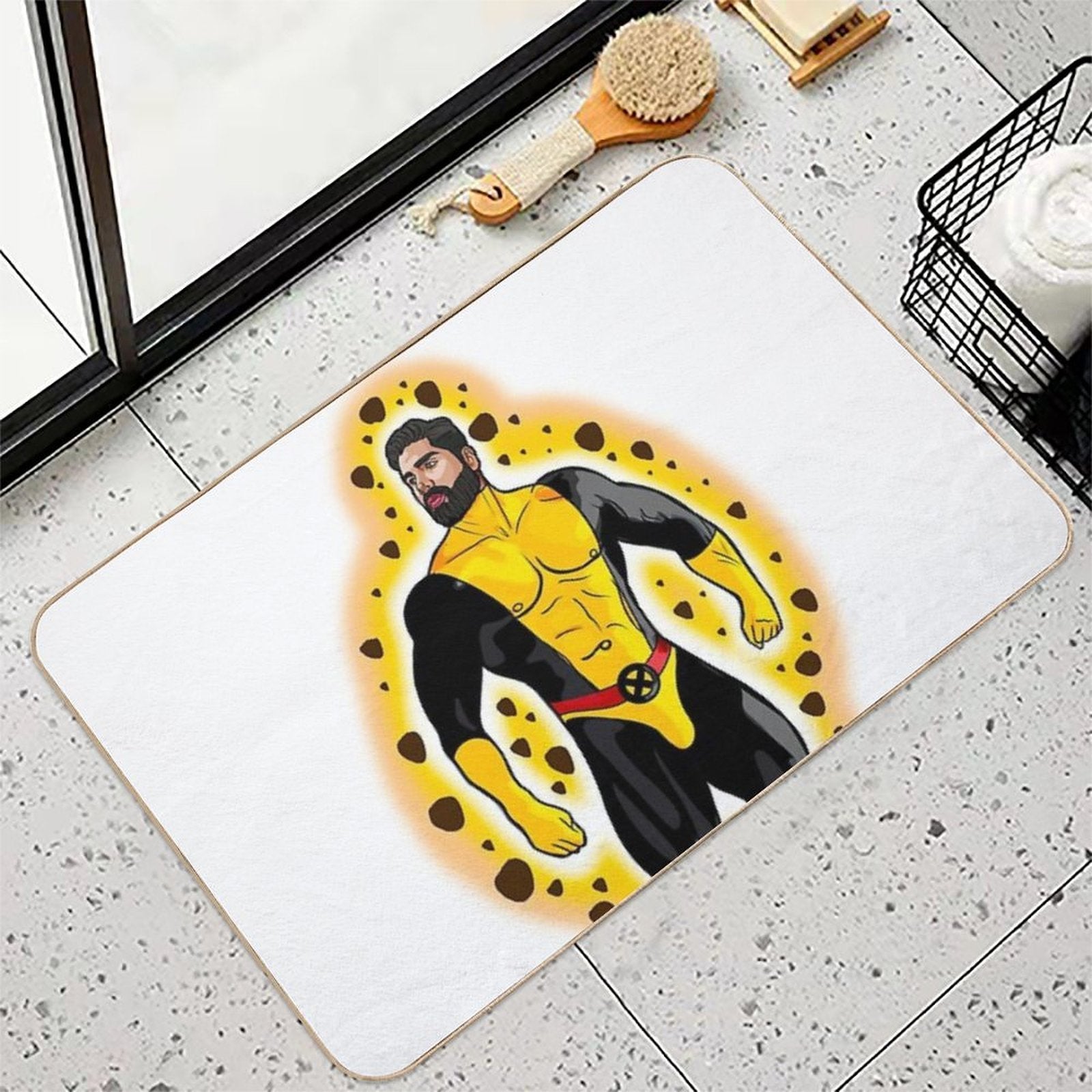 Sunspot Radiance – The Hottest Mutant Alive  Easy To Clean Bath Mat
