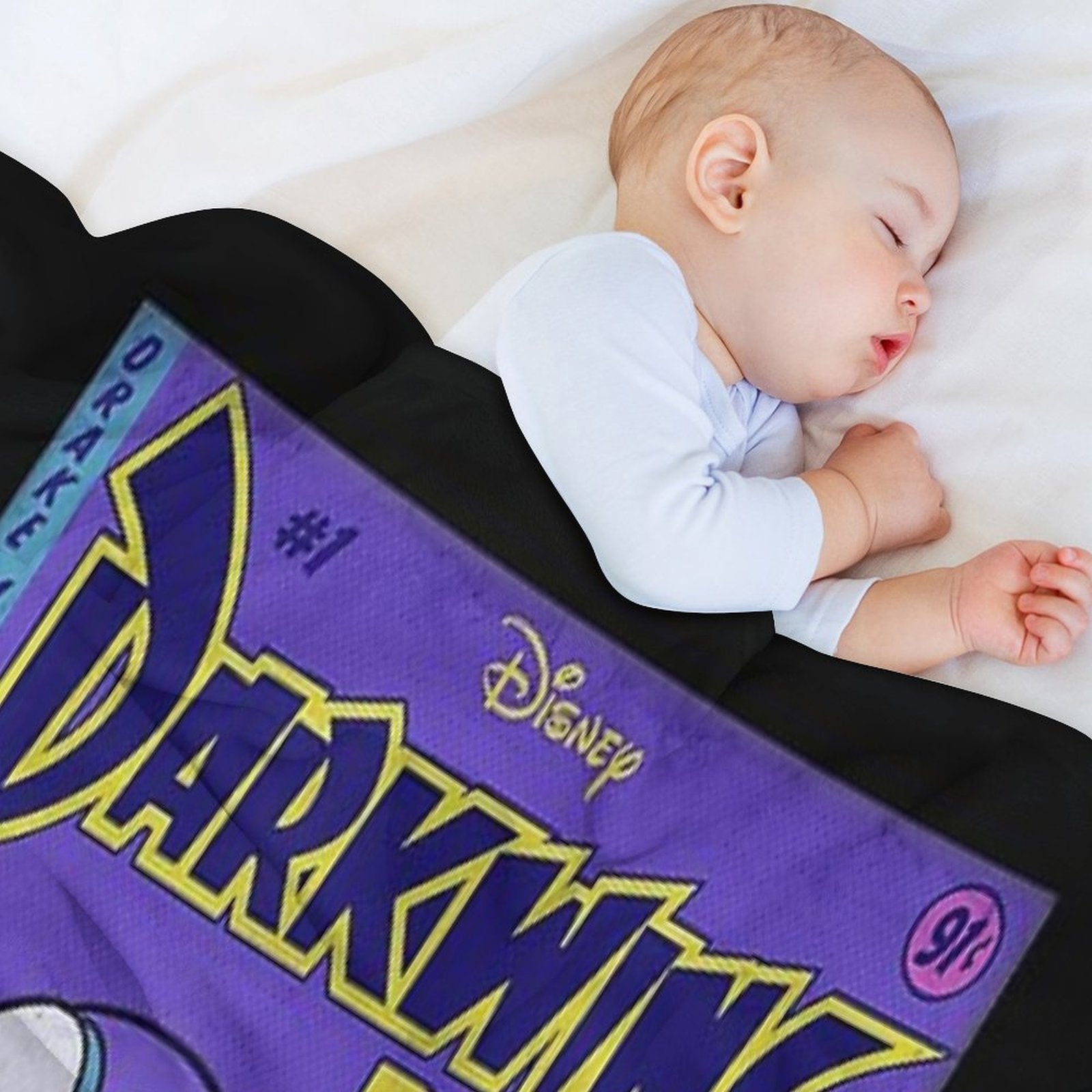 Darkwing Duck Comic Cover T-Shirt Machine-washable Throw Blanket