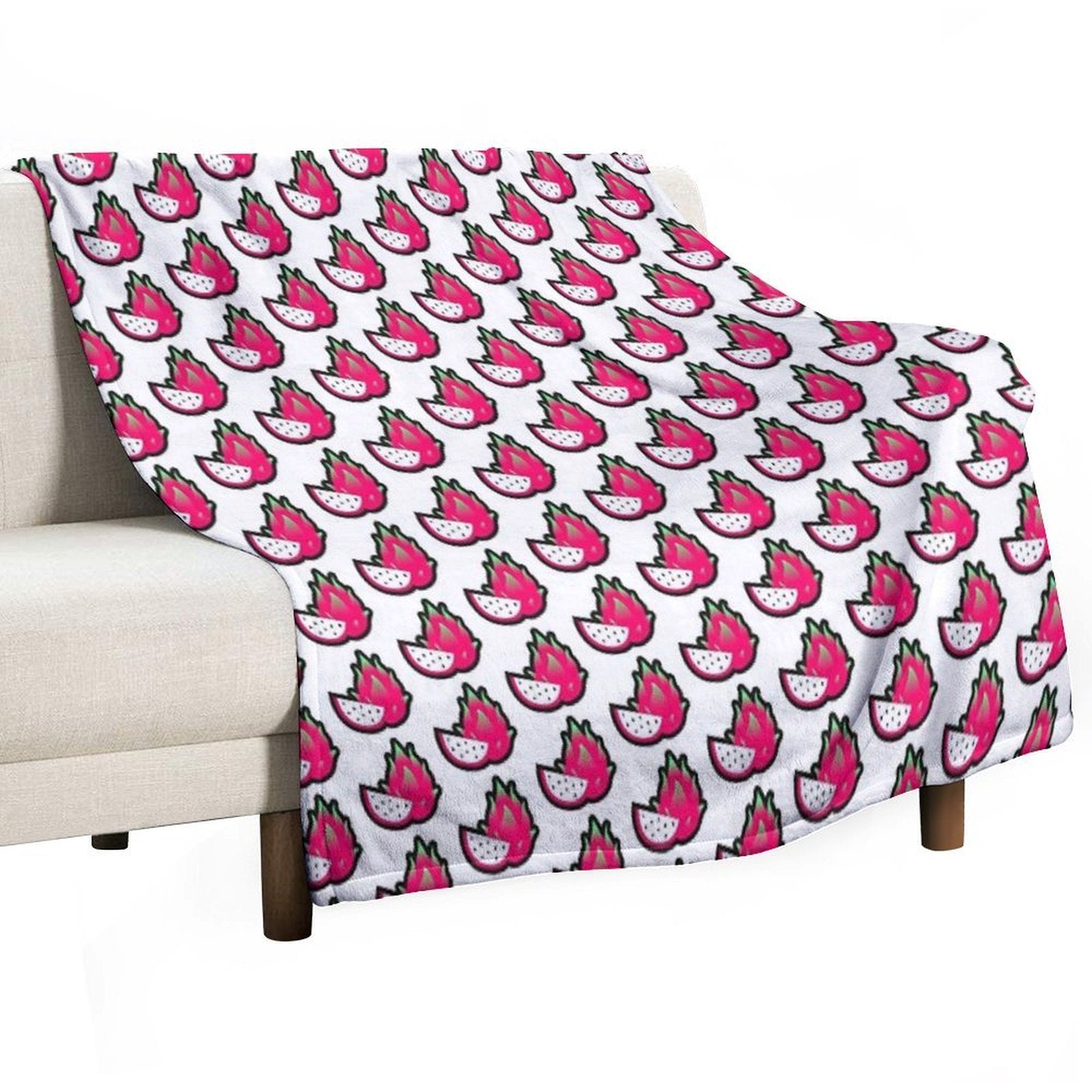 Dragon Fruit Comfort Throw Blanket