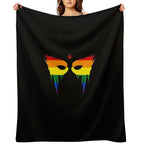 Lexa Warpaint + Headpiece Pride All-season Throw Blanket