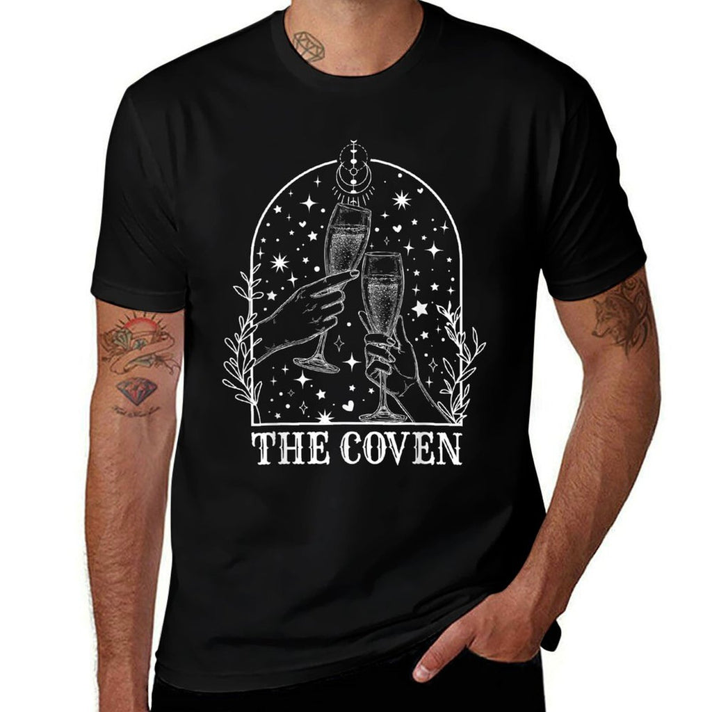 Witchy Coven Bride Tarot Matching Gothic Bachelorette Party  Classic T-Shirt