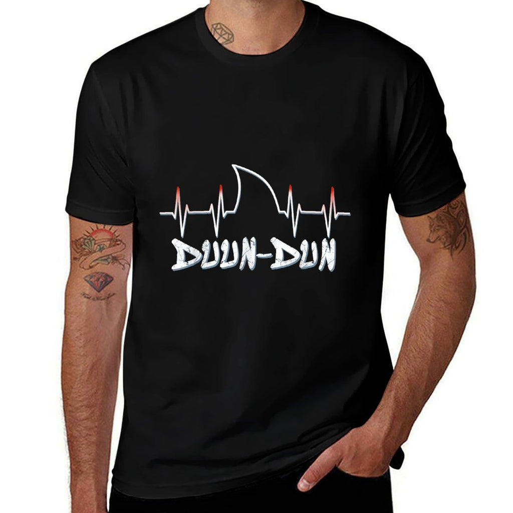 Shark Heartbeat Week Duun Dun Comfortable T-Shirt