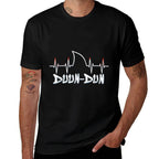 Shark Heartbeat Week Duun Dun Comfortable T-Shirt