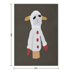 Lamb Chop, I Love This, Best, For You, Women Gift, Good Idea Anti-pilling Throw Blanket