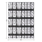 Newsies Logo Eco-conscious Throw Blanket