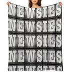 Newsies Logo Eco-conscious Throw Blanket