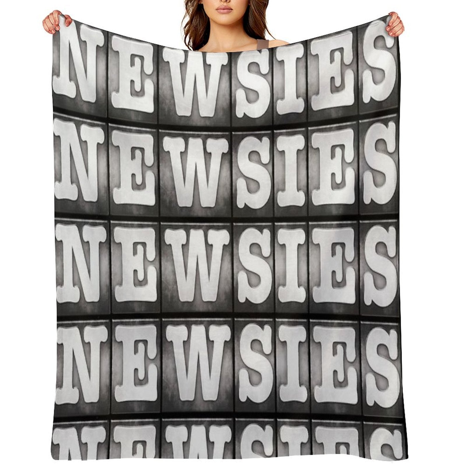 Newsies Logo Eco-conscious Throw Blanket