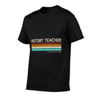 History Teacher Limited Edition Retro History Education  Eco-friendly Material T-Shirt