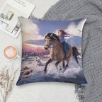 StarStable Horse Wallpaper Soft Bedroom Essential Throw Pillow