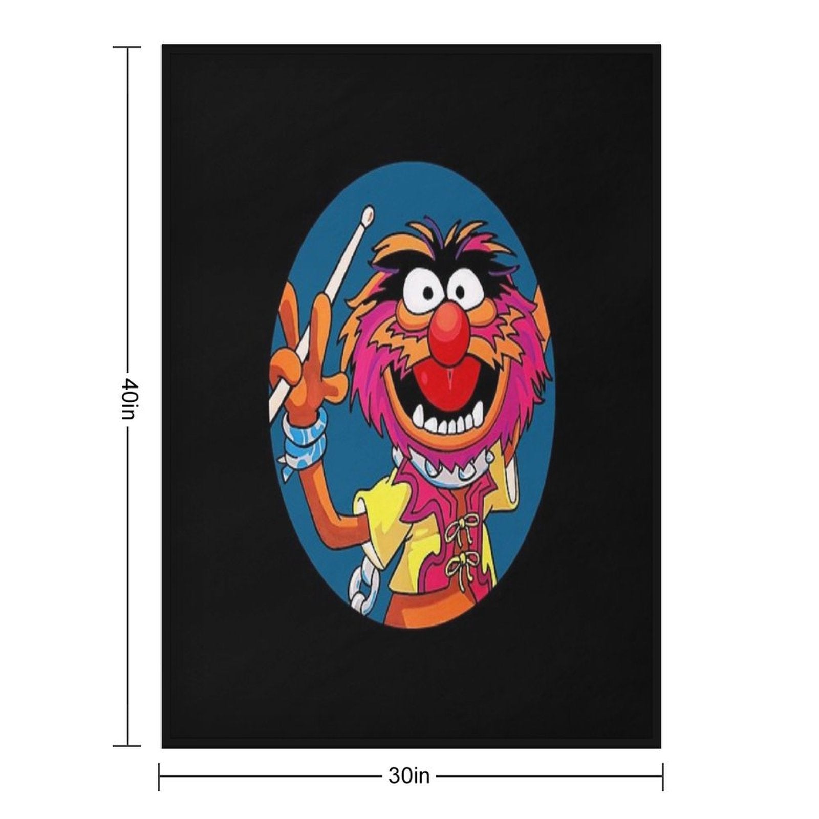 THE WORLD'S GREATEST DRUMMER Durable Throw Blanket