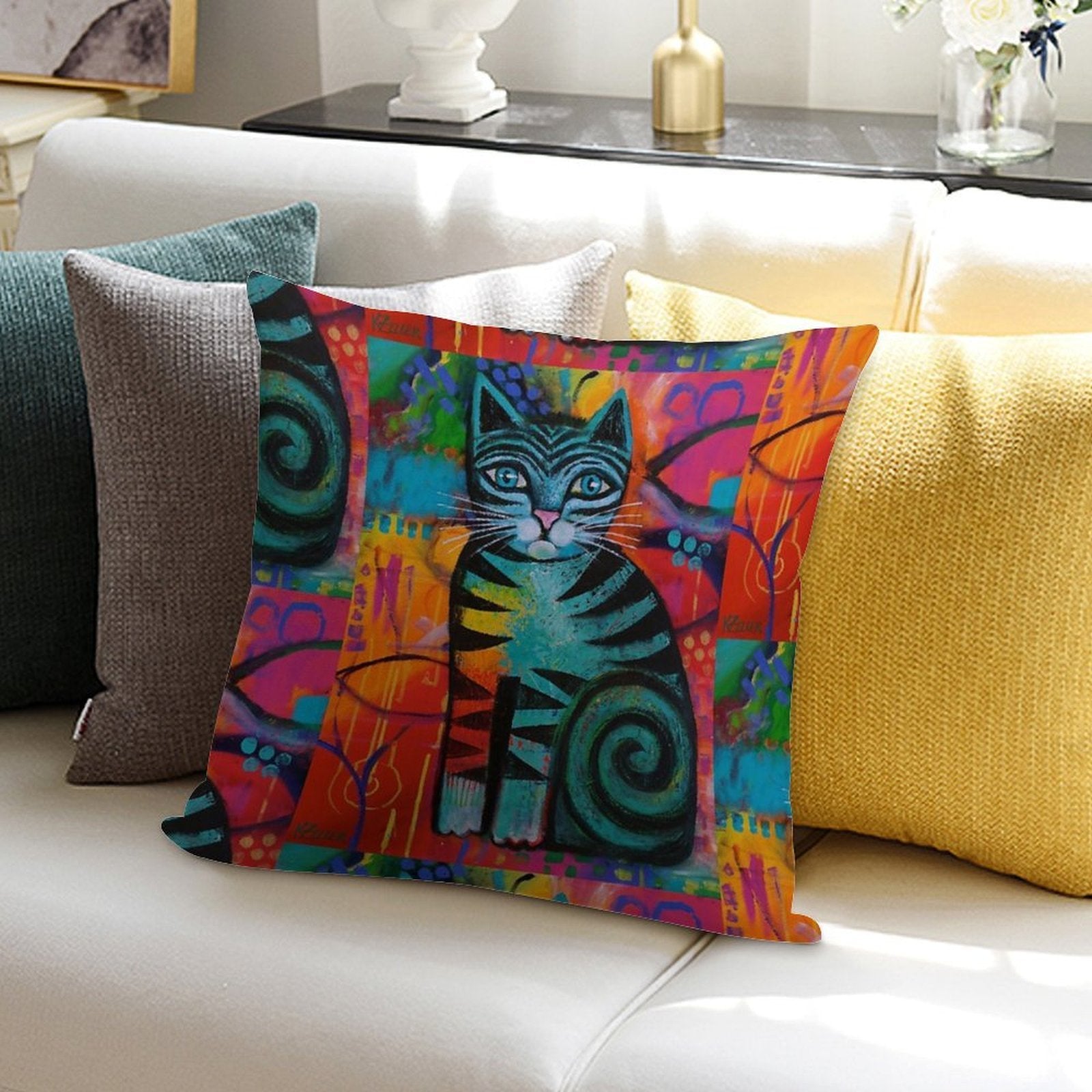Little Tigger Soft Anti-Pilling Throw Pillow