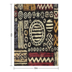 Boho Chic Print Versatility Throw Blanket