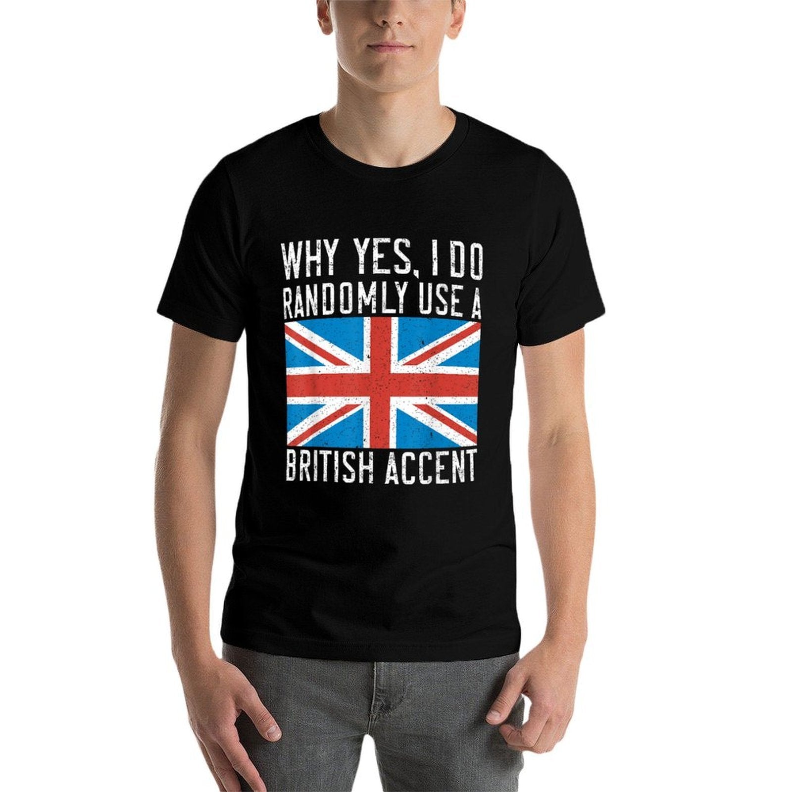 England Why Yes I Do Randomly Use A British Accent  Lightweight T-Shirt