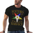 OES 1850 Sisters in Service Order Of The Eastern Star  Durable T-Shirt