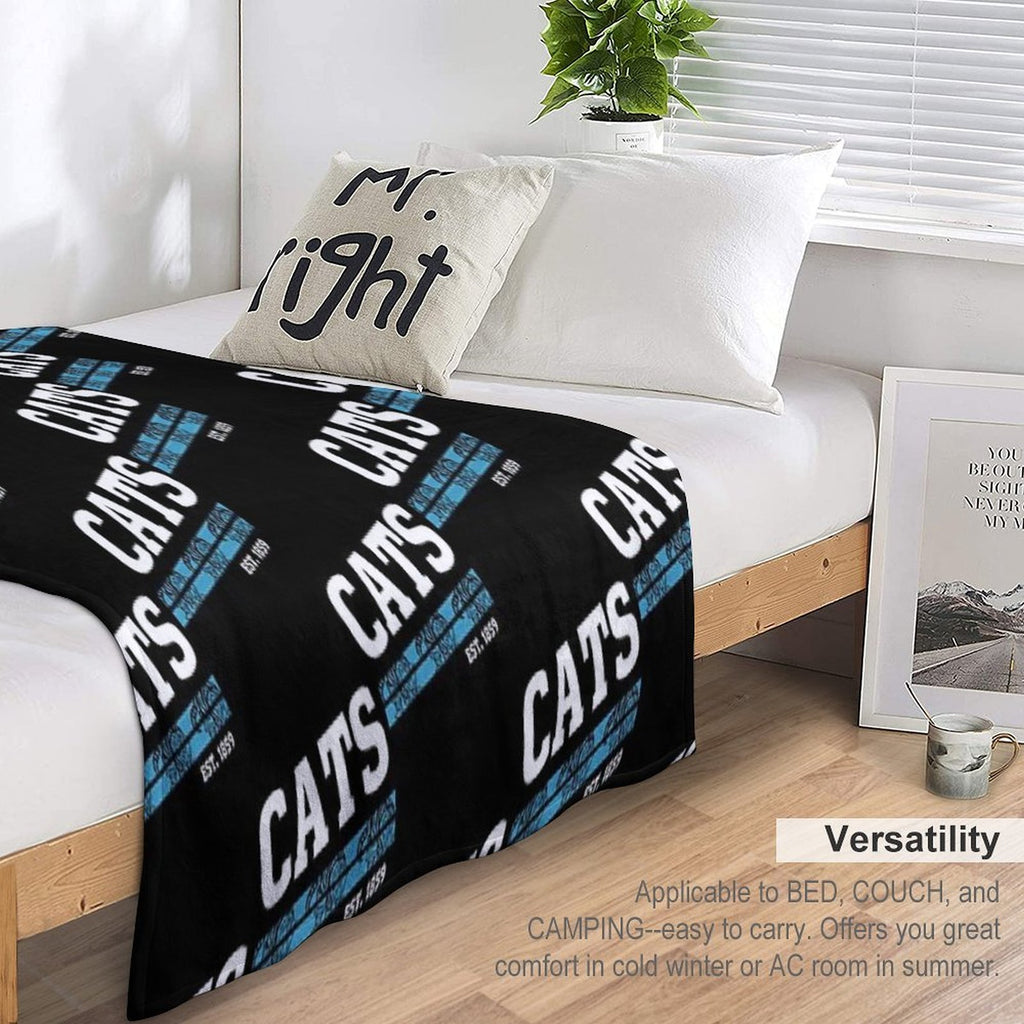 Geelong Cats 2023 Lightweight Throw Blanket