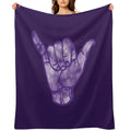 Tie Dye Hand Anti-pilling Throw Blanket
