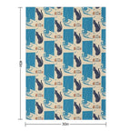 Cat TV Plush Throw Blanket