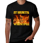 It Hurts When I Pee Funny Hard Skeleton Meme  Versatile T-Shirt