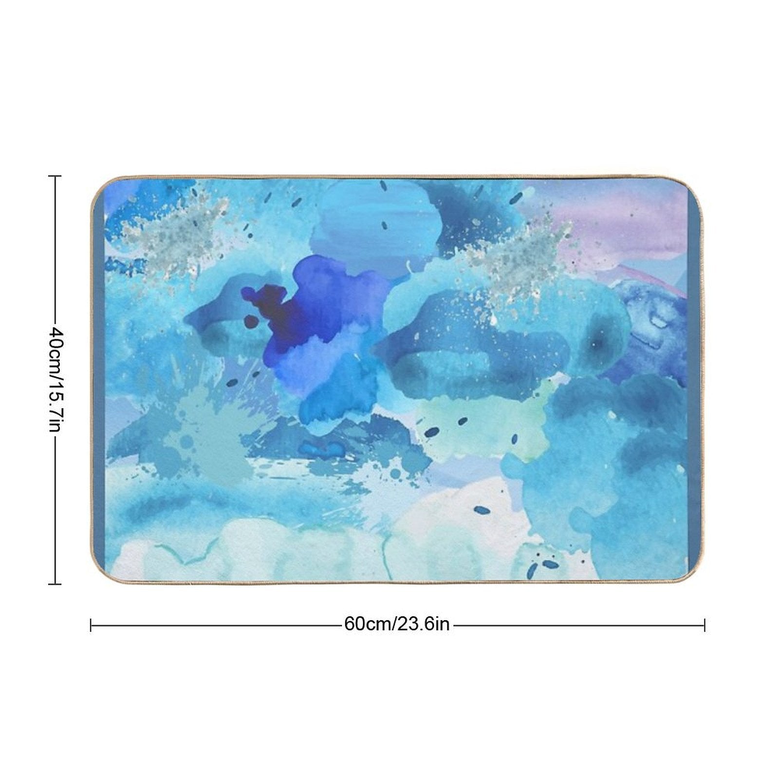 The Color of Universe 1  Long-Lasting Bath Mat