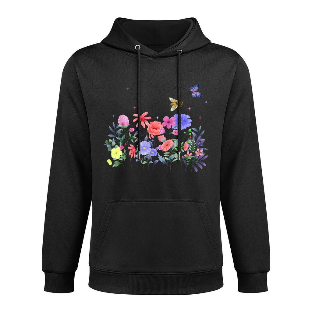 Floral Subtle Anti Trump Democrat Liberal Pilling-Resistant Hoodie