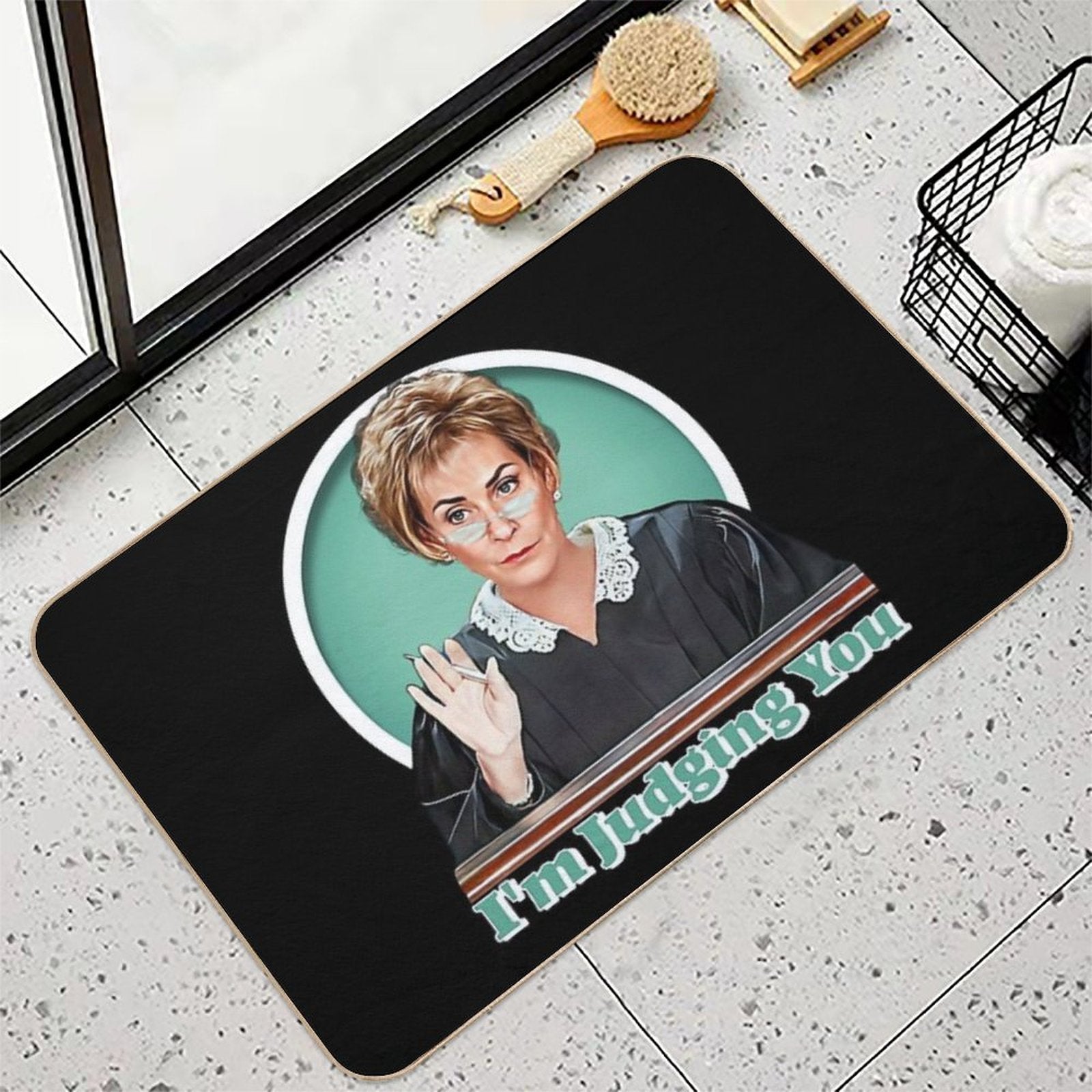 Judge Judy  Pet-Safe Bath Mat