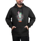 6th Birthday Party Statue of Liberty for Six Year Old B-Day Cotton-Polyester Blend Hoodie