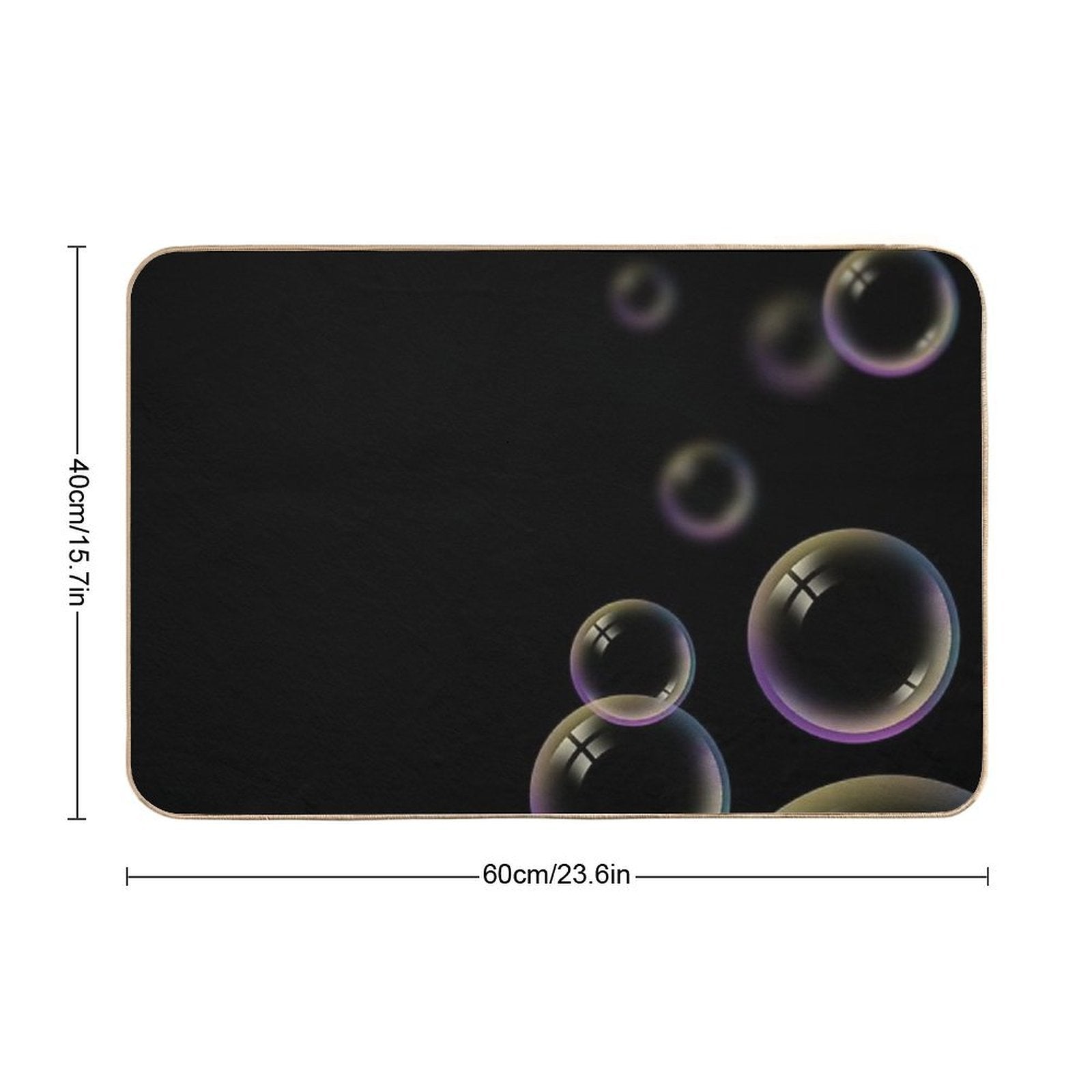 Bubbles  Toxin-Free Bath Mat