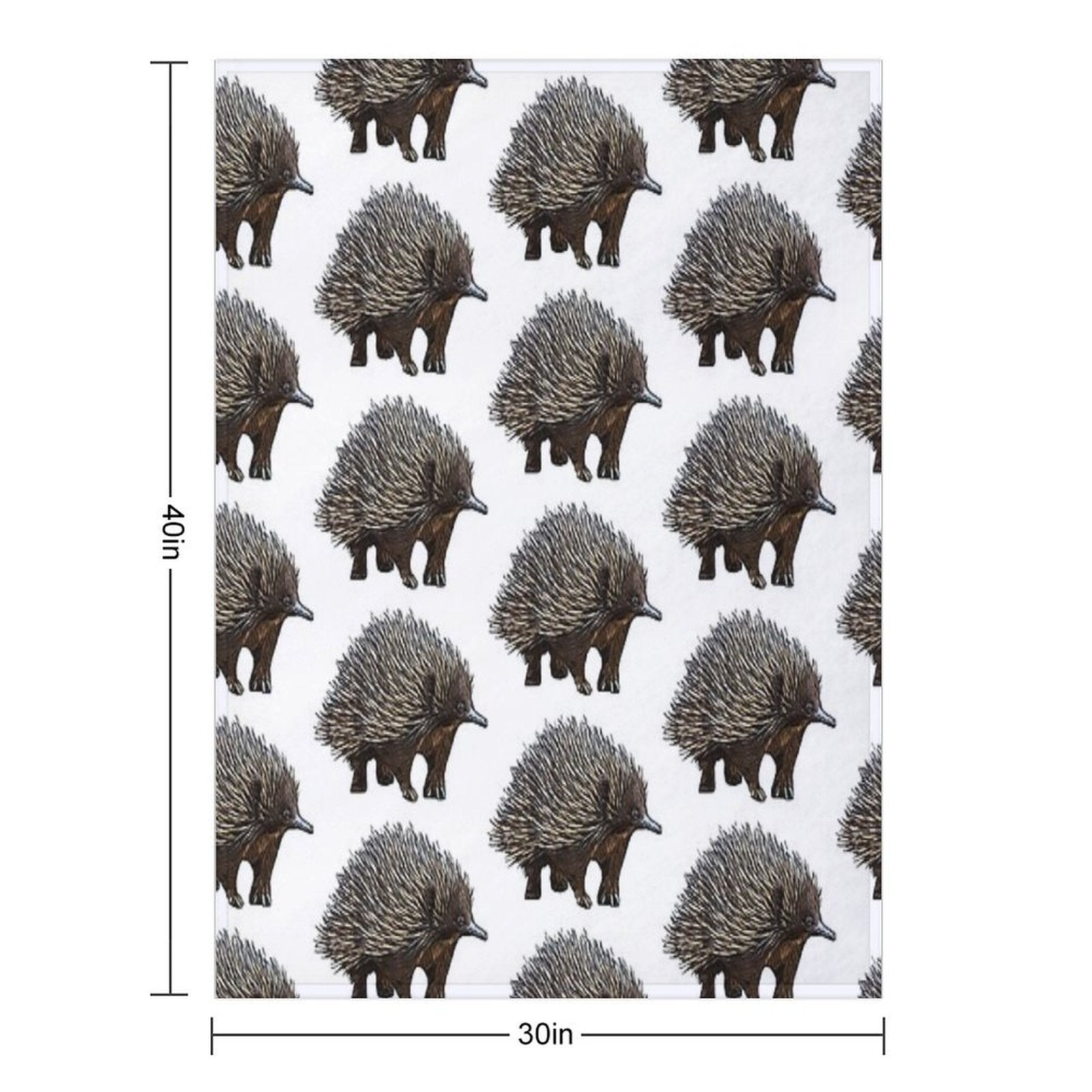 Echidna Easy Care Throw Blanket