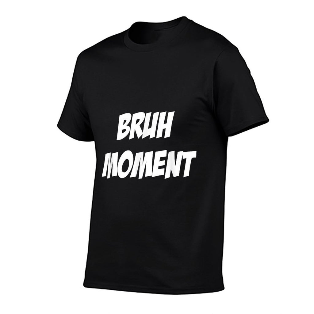 Bruh Moment Funny Meme Tshirt  Eco-friendly Material T-Shirt