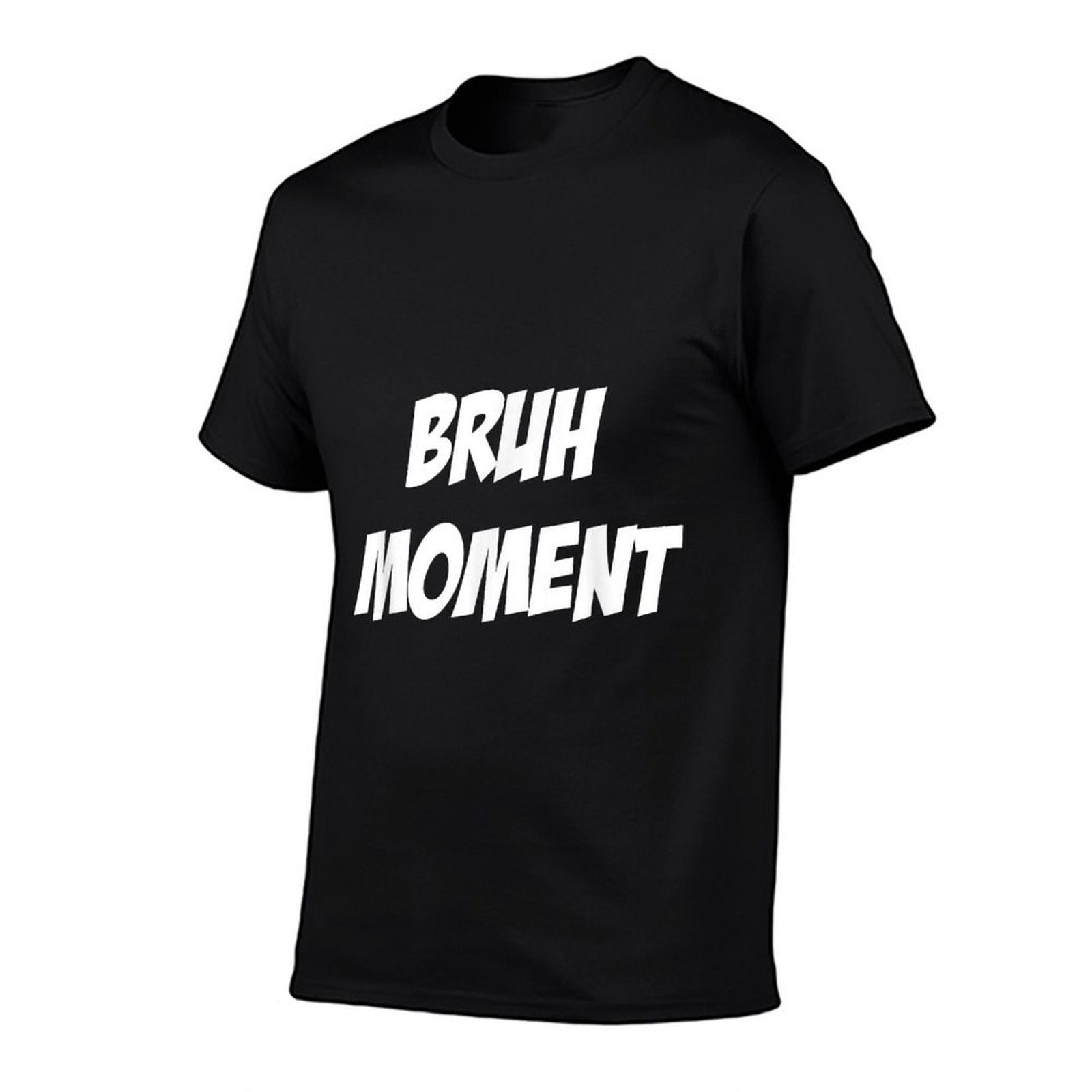 Bruh Moment Funny Meme Tshirt  Eco-friendly Material T-Shirt