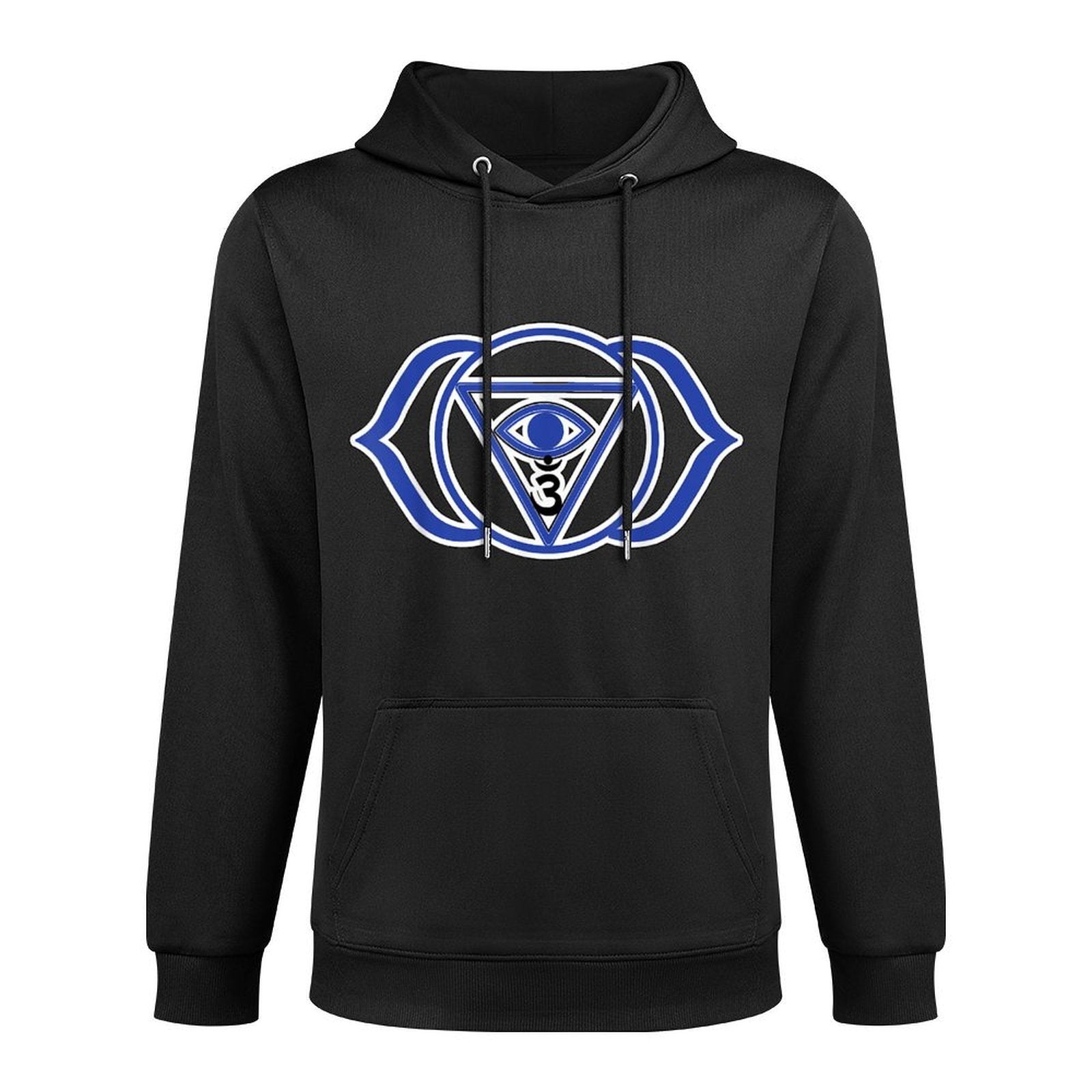 Yoga Ajna Awareness Third Eye Blue Chakra Versatile Streetwear Hoodie