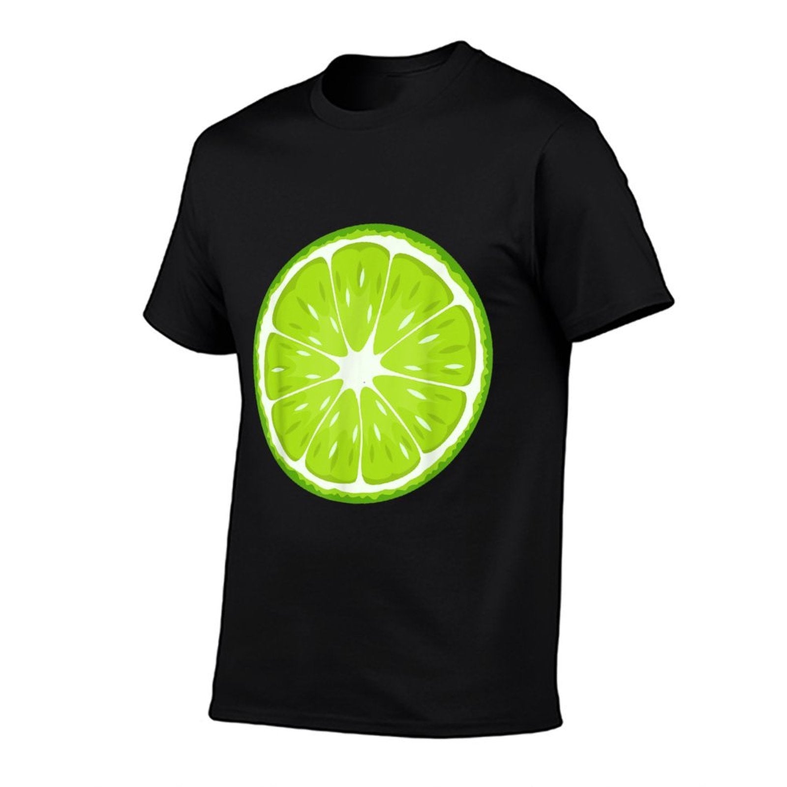 Lime Costume Fruit Halloween Lime Costume  Fade-proof Color T-Shirt