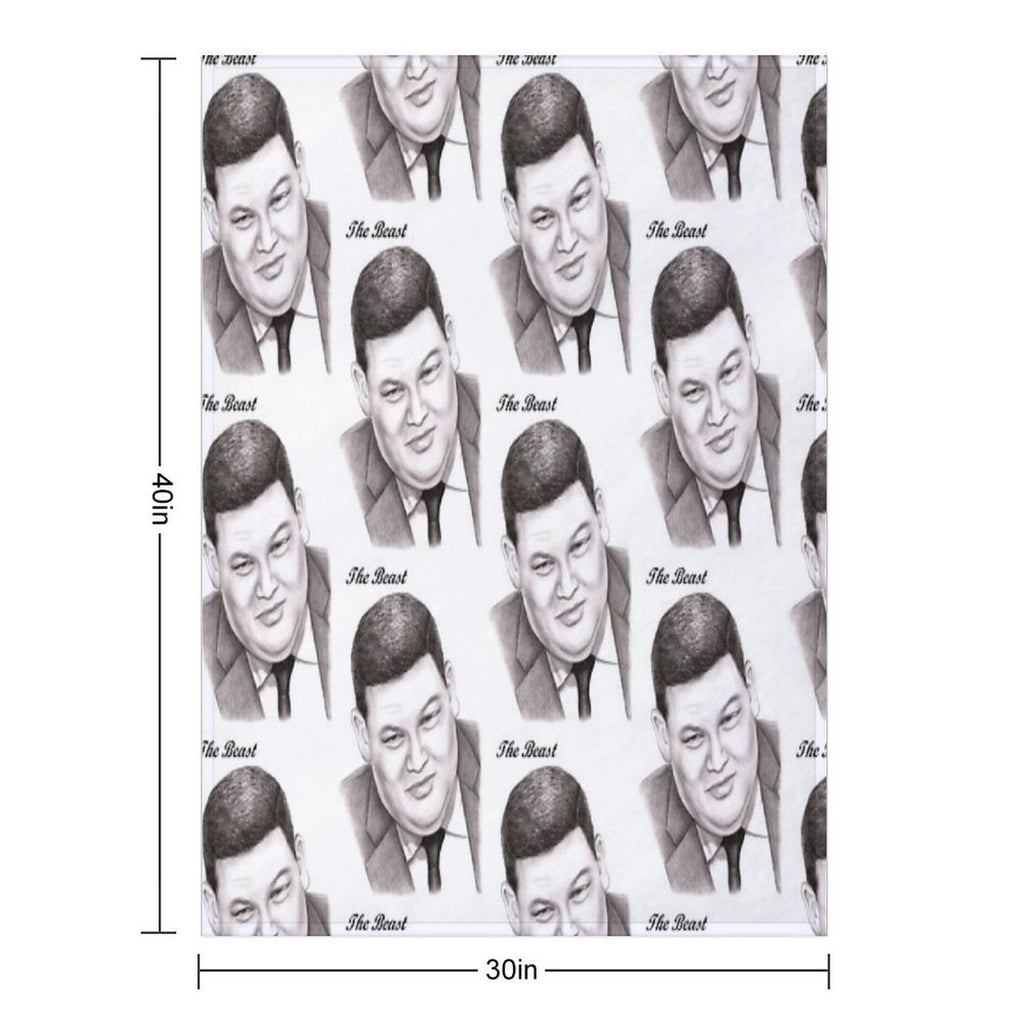 The Beast Wrinkle-free Throw Blanket