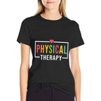 Physical Therapy Funny Physical Therapist Pt Therapist Month  Durable T-Shirt