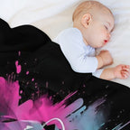 Spider Gwen Graffiti Durable Throw Blanket
