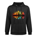 Nature Reflection Forest Trees Outdoor Wildlife Moisture-Wicking Hoodie