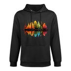 Nature Reflection Forest Trees Outdoor Wildlife Moisture-Wicking Hoodie