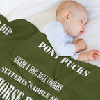 Potterisms Classic Catch Phrases All-season Throw Blanket