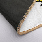 Chubby White Bellied Caique  Eco-Friendly Bath Mat