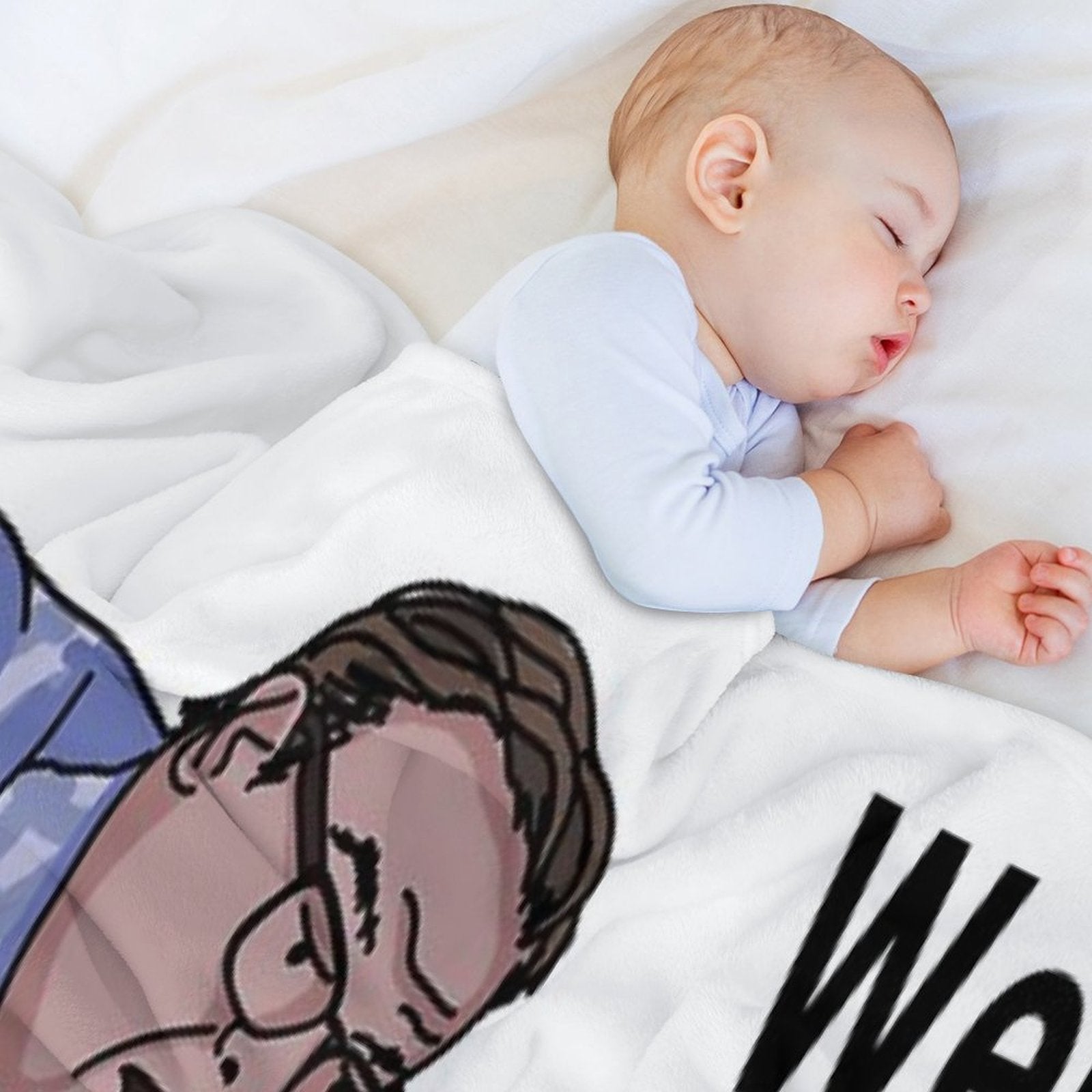 La-Di-Freaking-Da! Matt Foley Machine-washable Throw Blanket