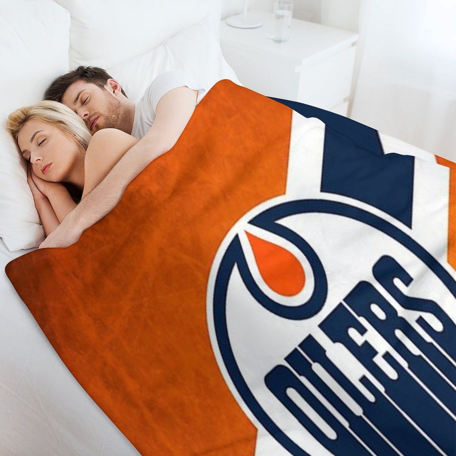 Oilers-City Premium Throw Blanket