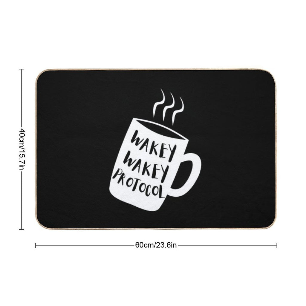 Wakey Wakey Protocole, Markiplier Space  Odorless Bath Mat