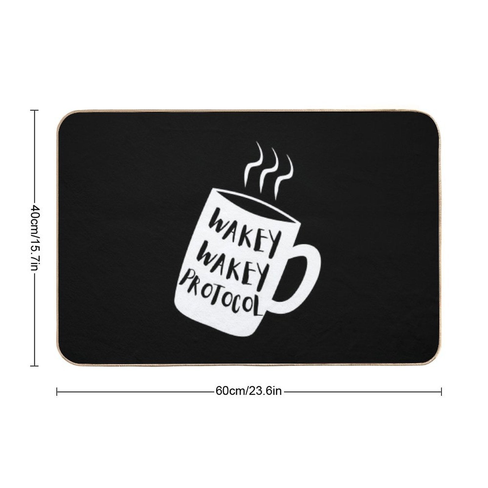 Wakey Wakey Protocole, Markiplier Space  Odorless Bath Mat