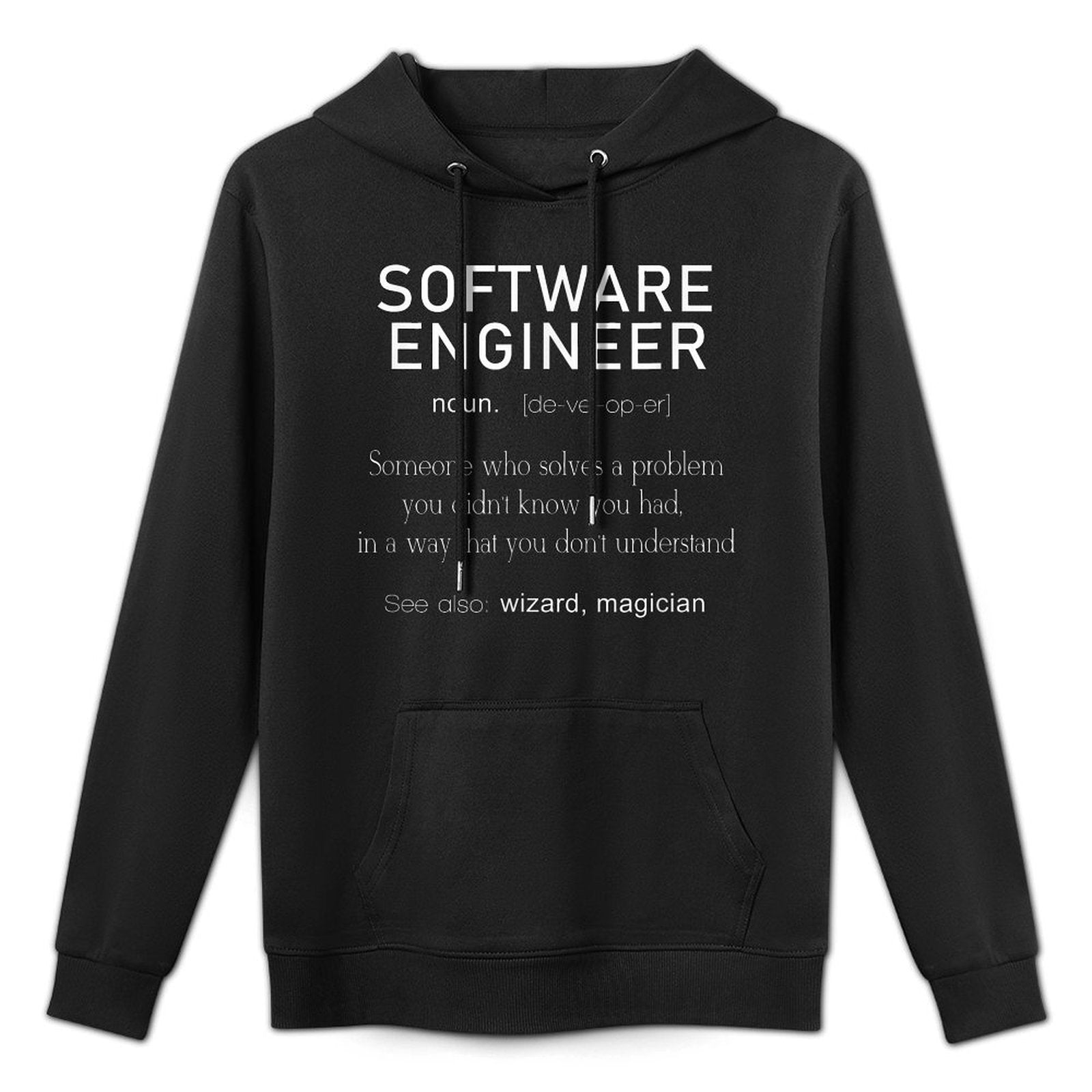 Software Engineer Definition Coder Definition T All-Day Comfort Hoodie
