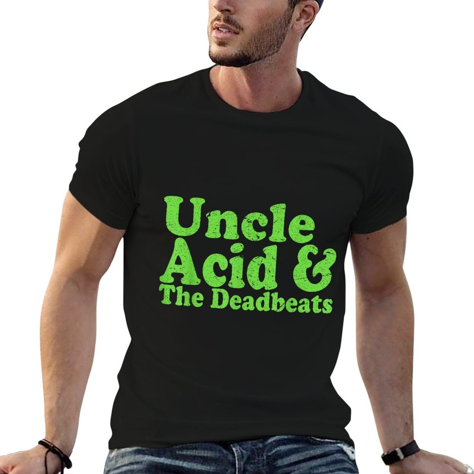 Uncle Acid The Deadbeats  Heathered Texture T-Shirt