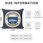 National Gendarmerie Intervention Group - GIGN (France) Soft Short Plush Fabric Throw Pillow