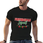 Friendsmas Squad Christmas Matching Friends Besties Groups  Polyester Blend T-Shirt